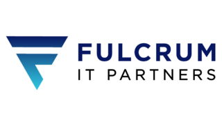 A modern logo featuring a stylized triangle and the word "FULCRUM" in bold typography, conveying strength and stability.