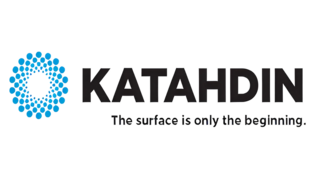 A logo features the word "KATAHDIN" in bold, accompanied by a circular design, with the tagline "The journey is only the beginning."